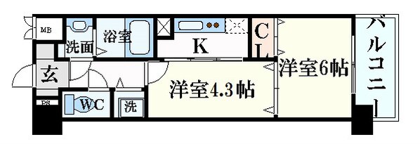 神戸駅 徒歩12分 2階の物件間取画像
